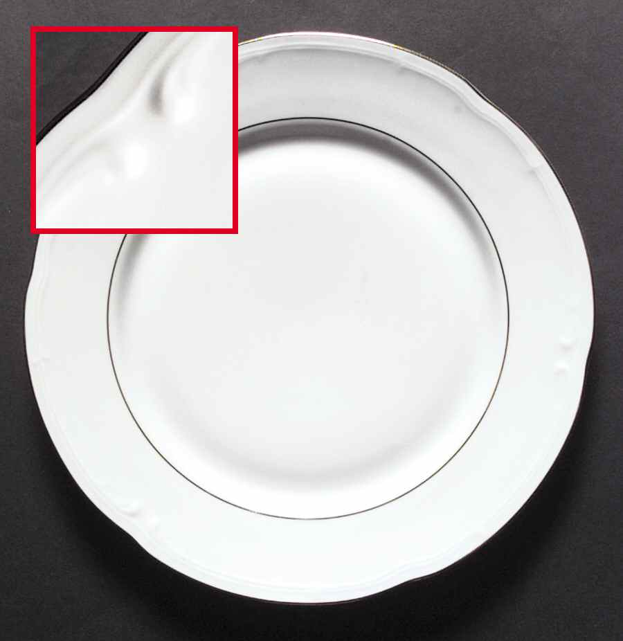 Golden Rhapsody Dinner Plate by Baum Brothers-1