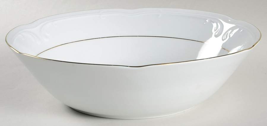 Golden Rhapsody 9" Round Vegetable Bowl by Baum Brothers-1