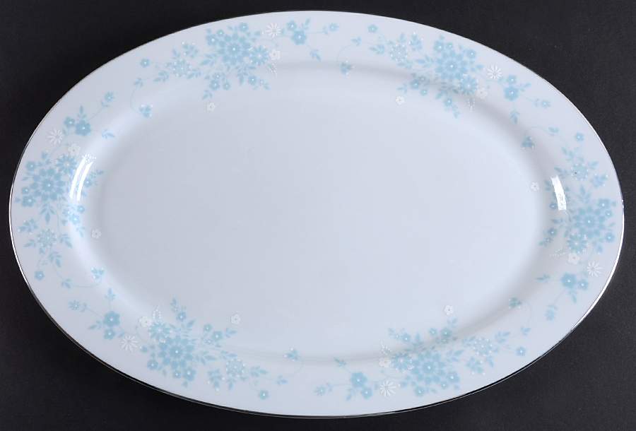 Huntington 14" Oval Serving Platter by Baum Brothers-1