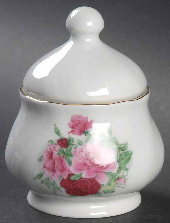 Maria (Poland) Sugar Bowl & Lid by Baum Brothers-1