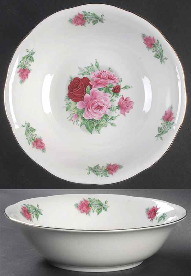 Maria (Poland) 9" Round Vegetable Bowl by Baum Brothers-1