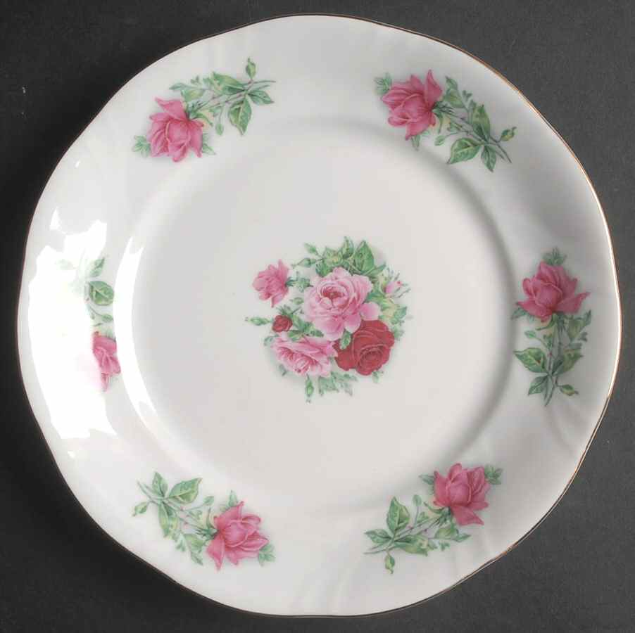 Maria (Poland) Salad Plate by Baum Brothers-1