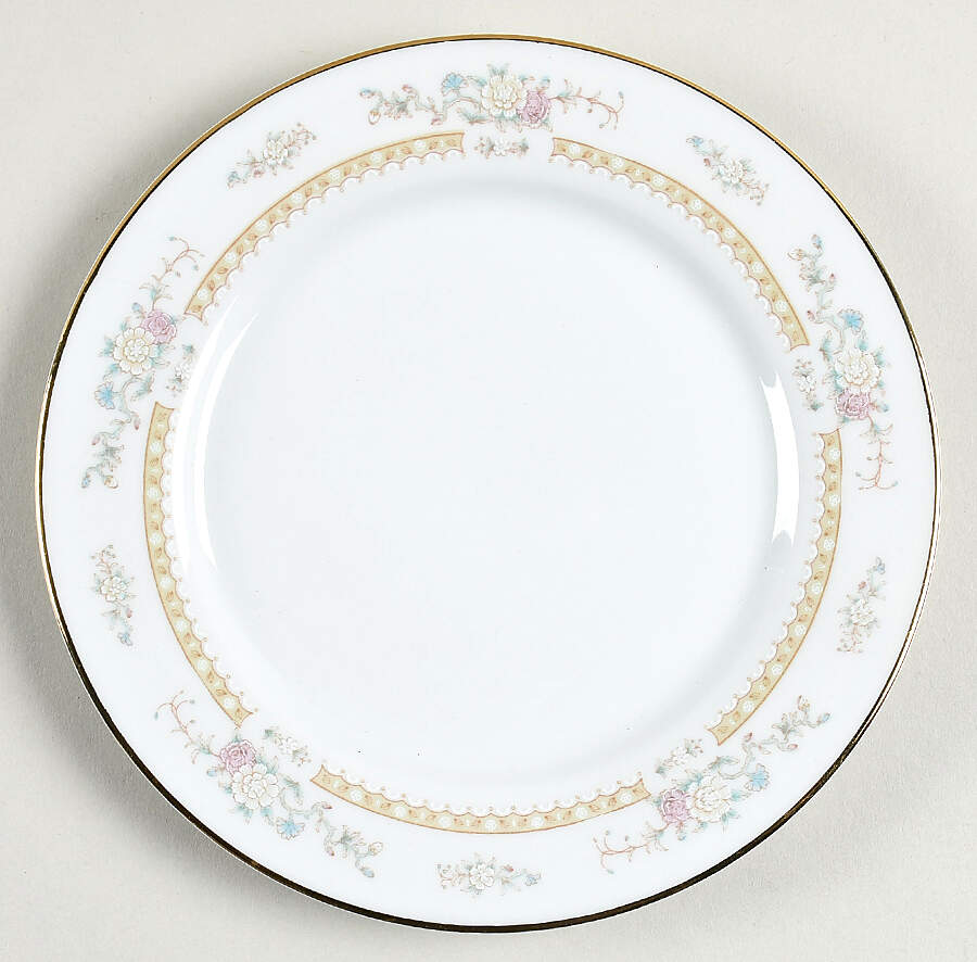 Ming Floral Bread & Butter Plate by Baum Brothers-1