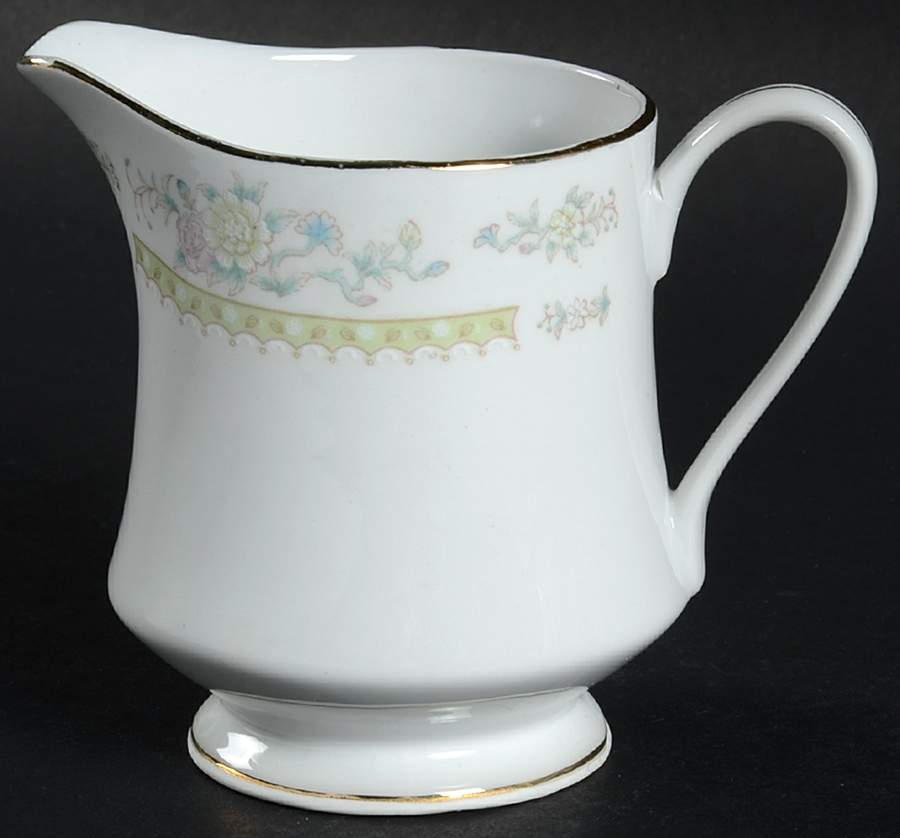 Ming Floral Creamer by Baum Brothers-1