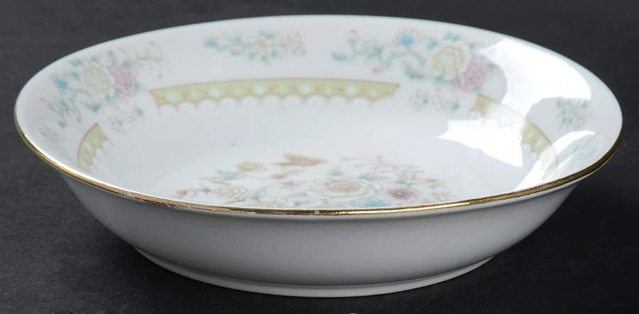 Ming Floral Fruit/Dessert (Sauce) Bowl by Baum Brothers-1