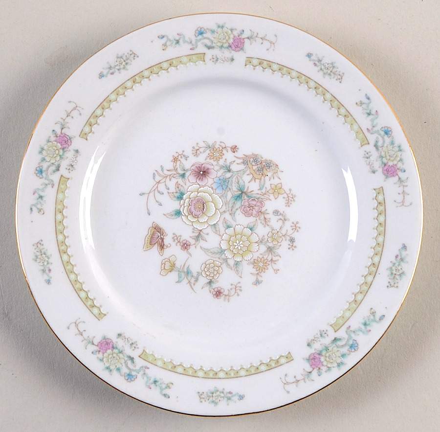 Ming Floral Bread & Butter Plate by Baum Brothers-1