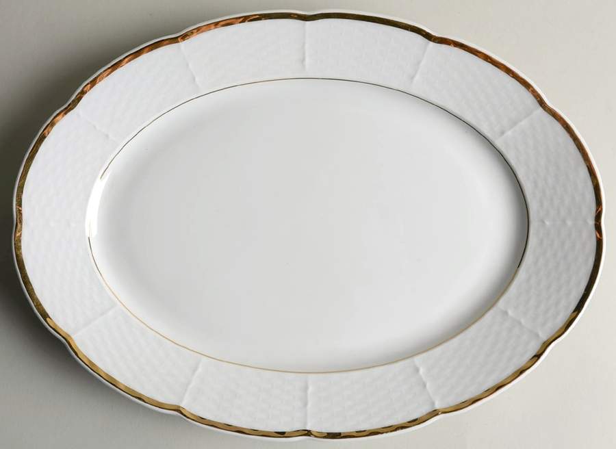 Princess 12" Oval Serving Platter by Baum Brothers-1