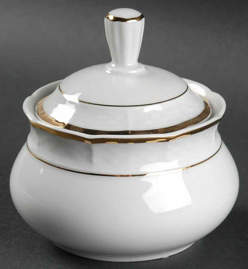 Princess Sugar Bowl & Lid by Baum Brothers-1