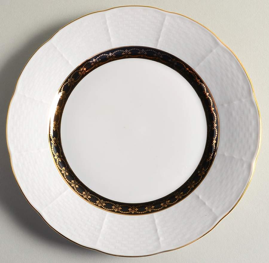 Renaissance Black Salad Plate by Baum Brothers-1