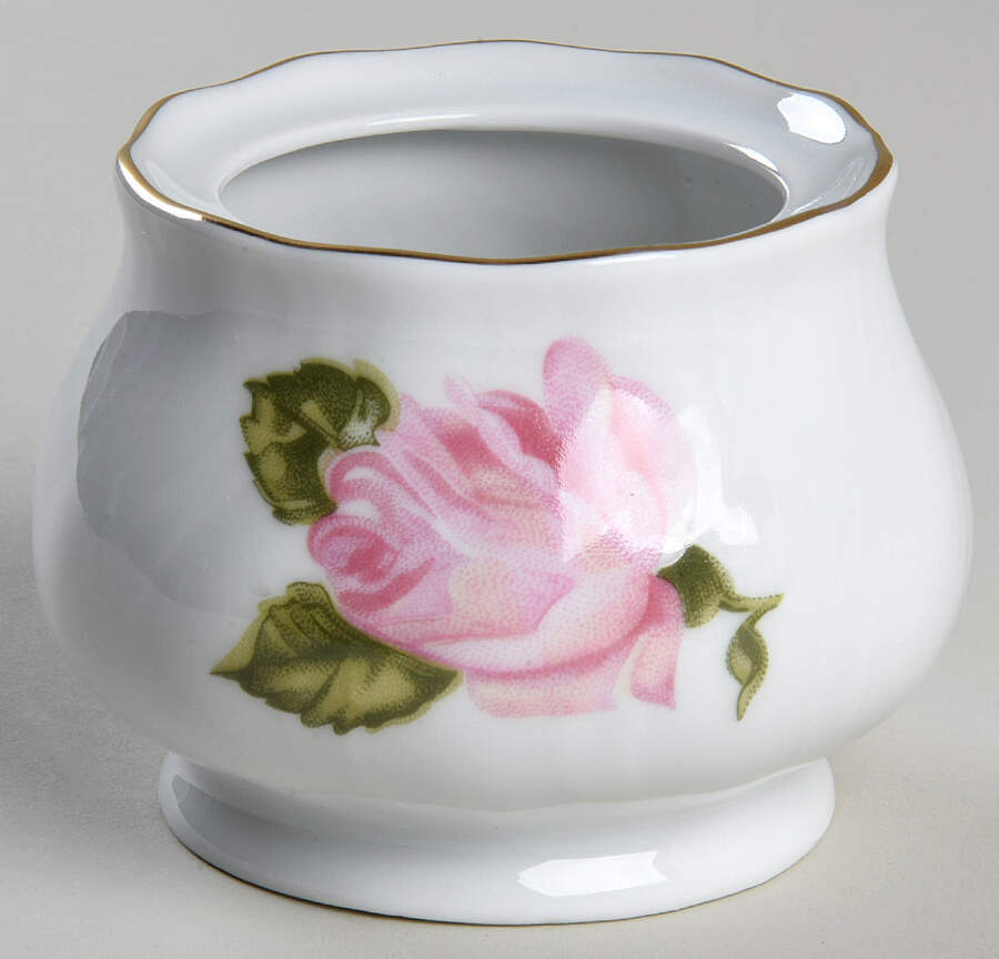 Rose Briar Sugar Bowl No Lid by Baum Brothers-1