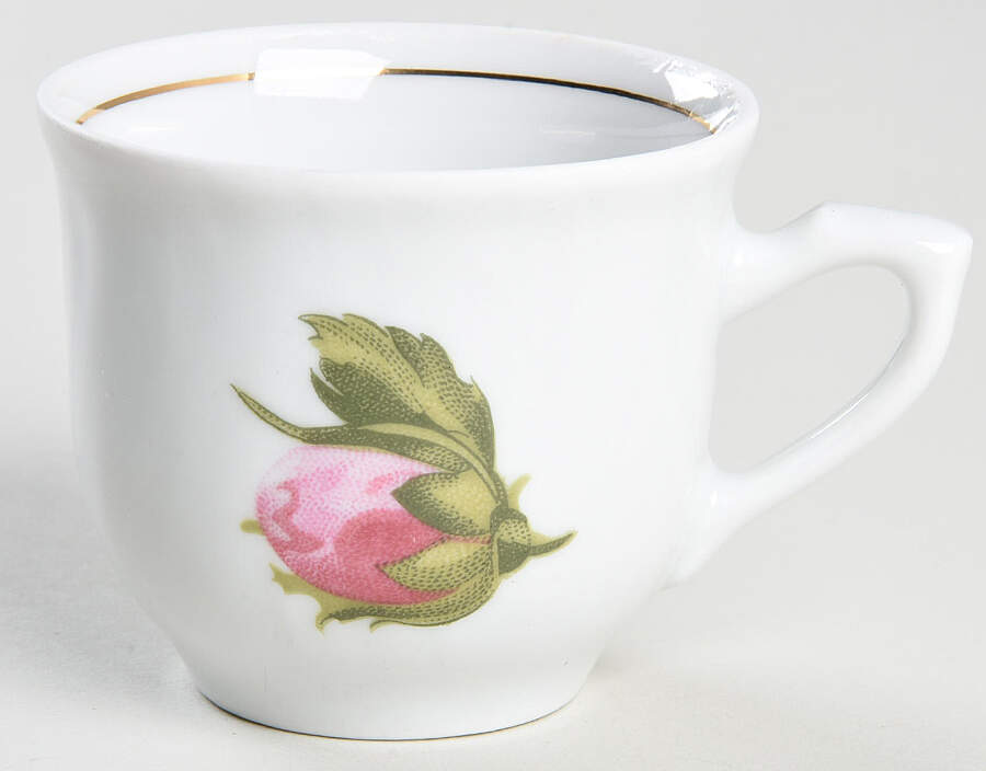 Rose Briar Flat Demitasse Cup by Baum Brothers-1