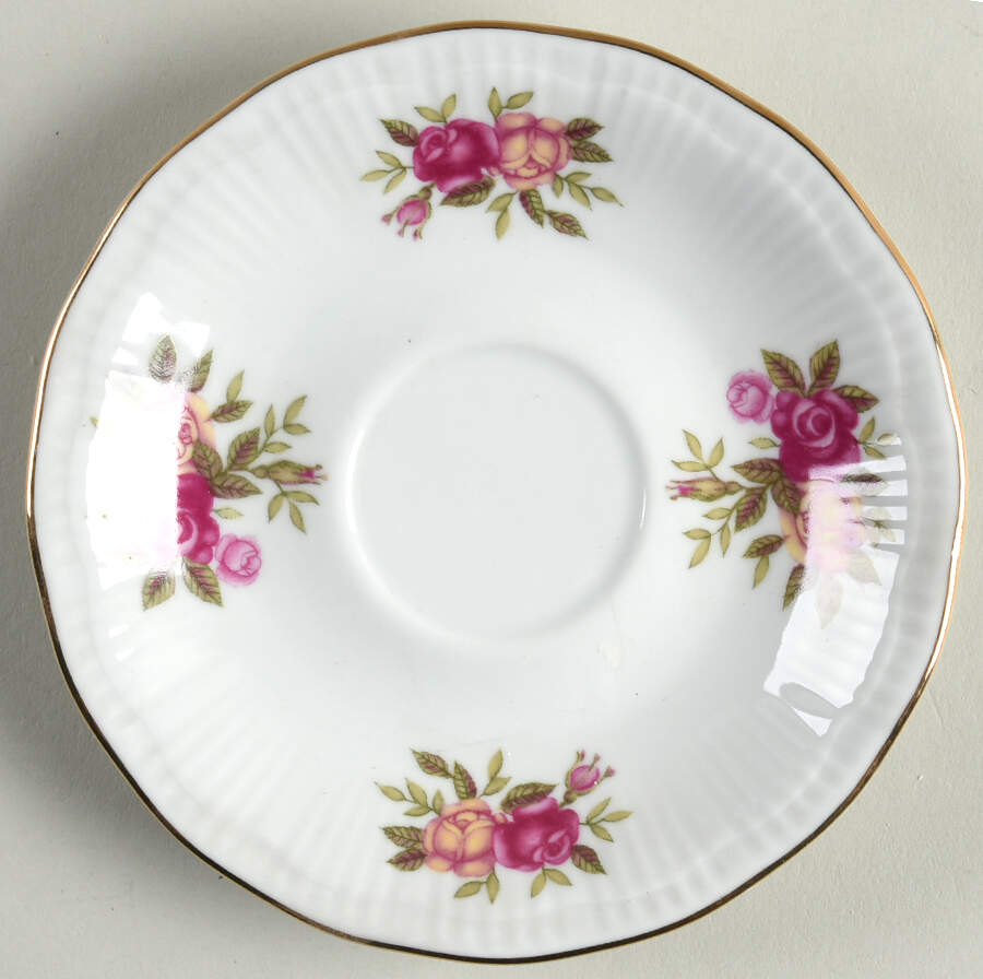 Rose Garden Saucer by Baum Brothers-1