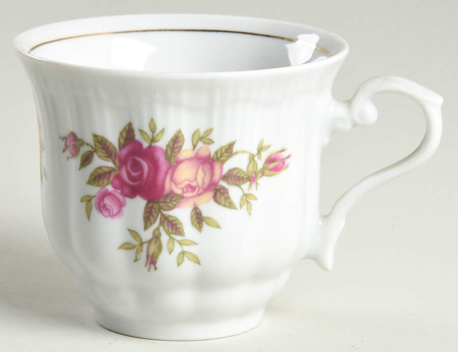 Rose Garden Flat Cup by Baum Brothers-1