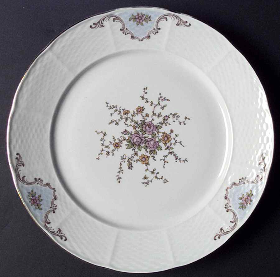 Vignette Dinner Plate by Baum Brothers-1