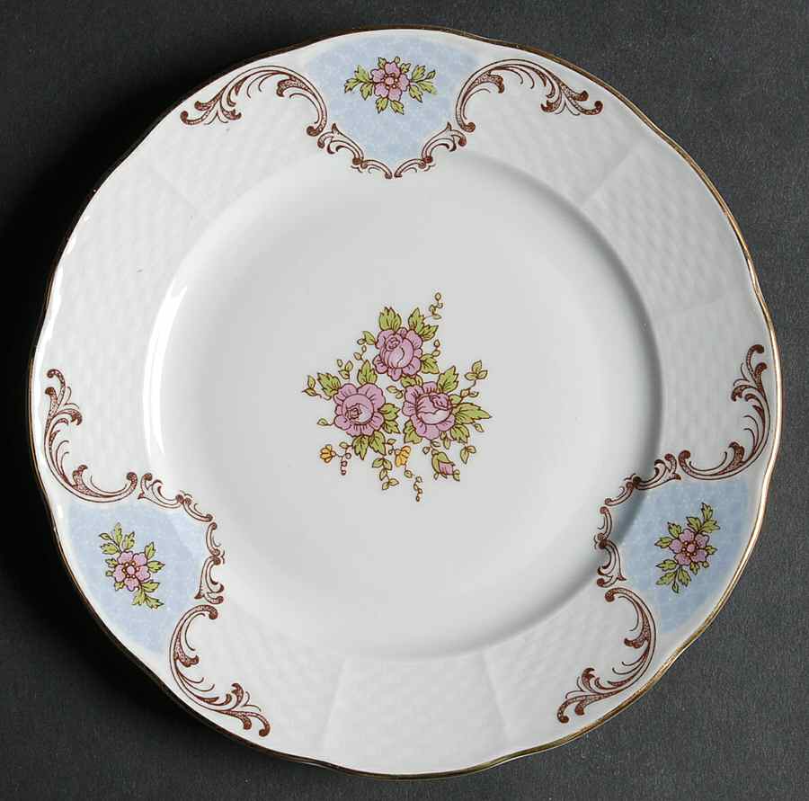 Vignette Bread & Butter Plate by Baum Brothers-1