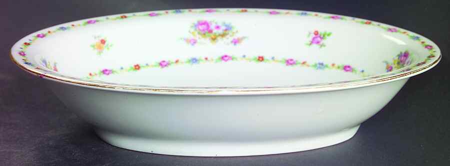 MOS59 9" Oval Vegetable Bowl by Moschendorf-1
