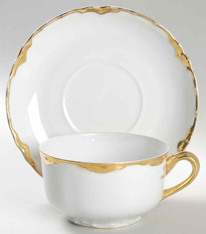 BAV29 Footed Cup & Saucer Set by Bavaria-1