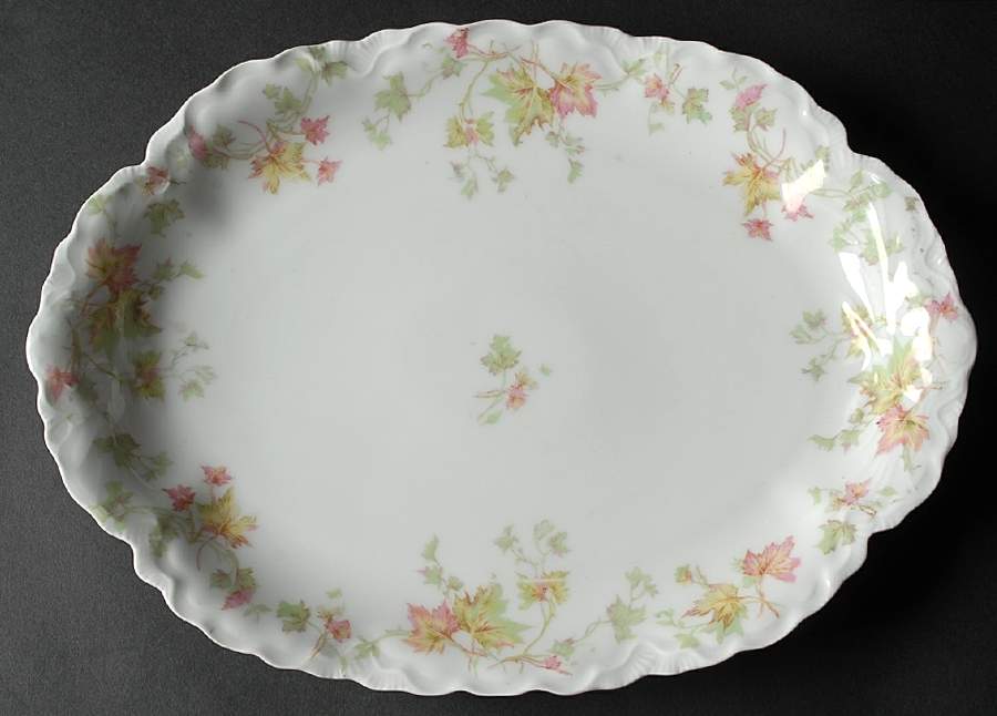 PLE4 11" Oval Serving Platter by Peerless (Bavaria)-1