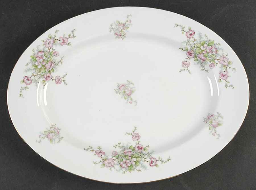 BAV4 12" Oval Serving Platter by Bavaria-1
