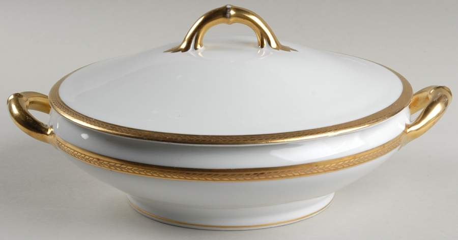 Golconda Round Covered Vegetable by Paul Muller-1