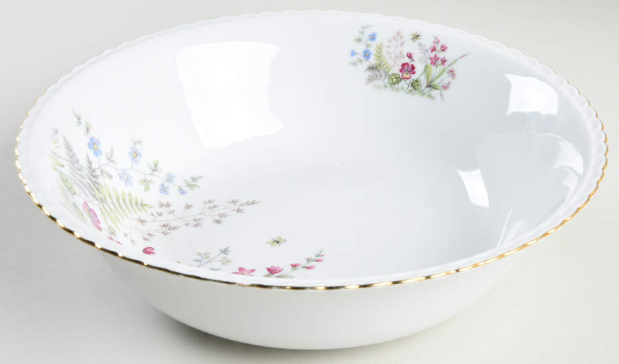 Meadow 9" Round Vegetable Bowl by Bavaria-1