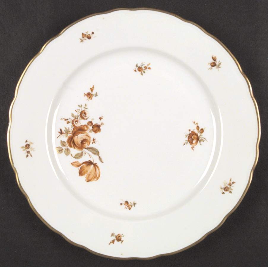 Meissen Golden Coral Dinner Plate by Winterling - Bavaria-1
