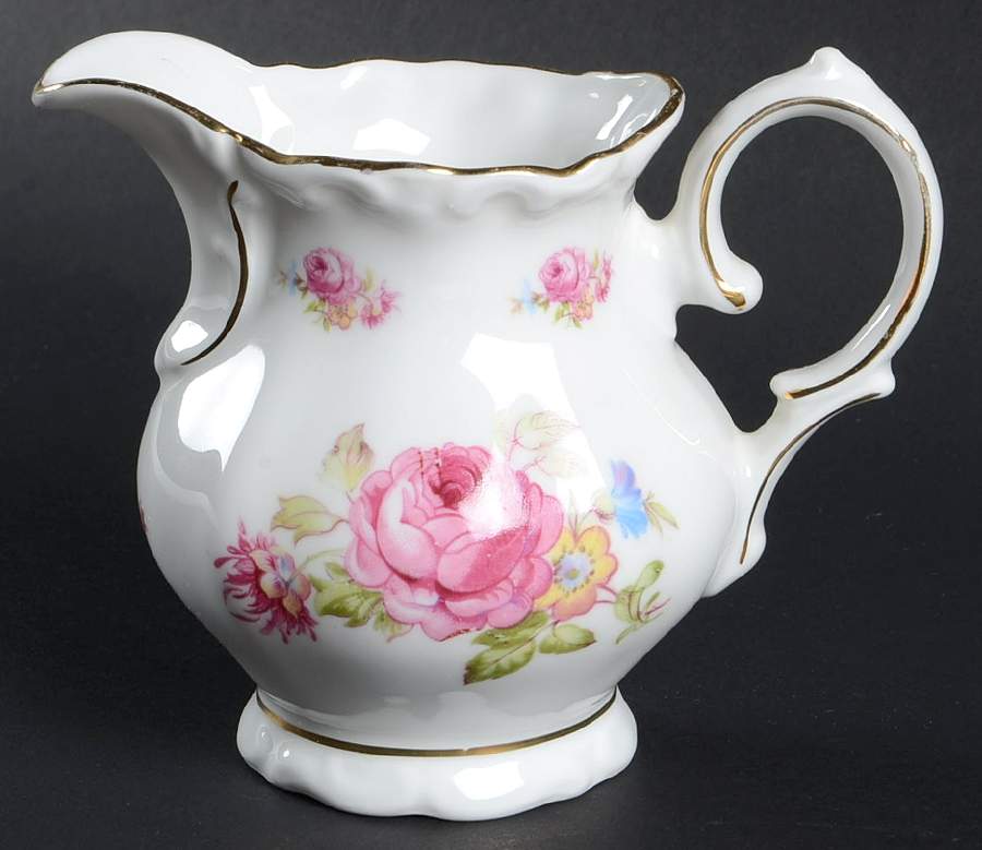 Meissen Rose Creamer by Bavaria-1