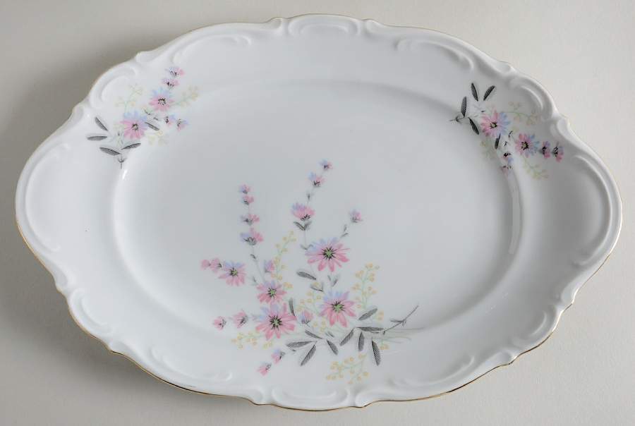 Rita 12" Oval Serving Platter by Schumann - Bavaria-1
