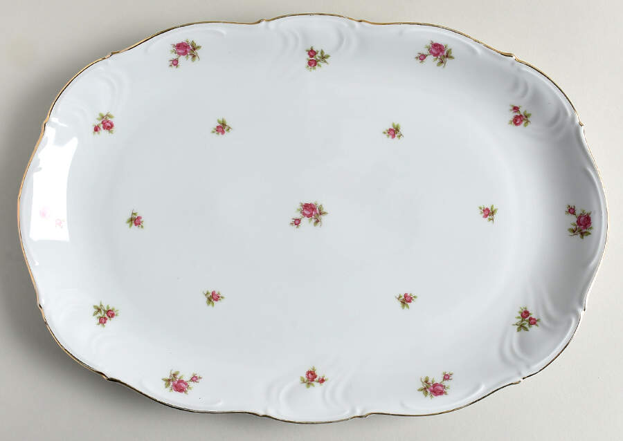 Tapestry 15" Oval Serving Platter by Bavaria-1