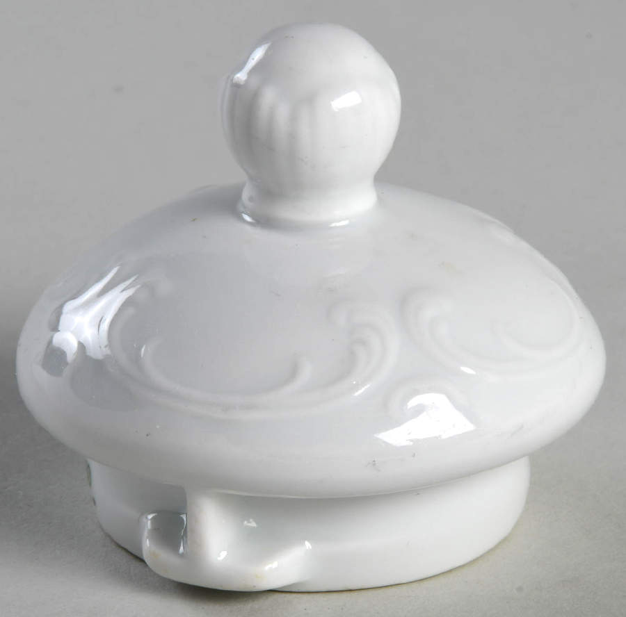 Mozart White Lid for Mini Coffee Pot by Bauscher Weiden-1