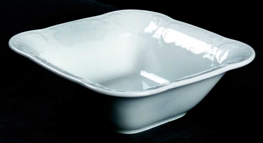 Mozart White Individual Salad Bowl by Bauscher Weiden-1