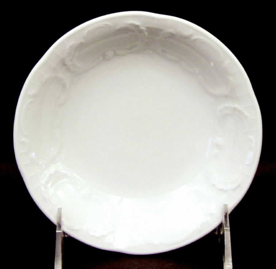 Mozart White Fruit/Dessert (Sauce) Bowl by Bauscher Weiden-1