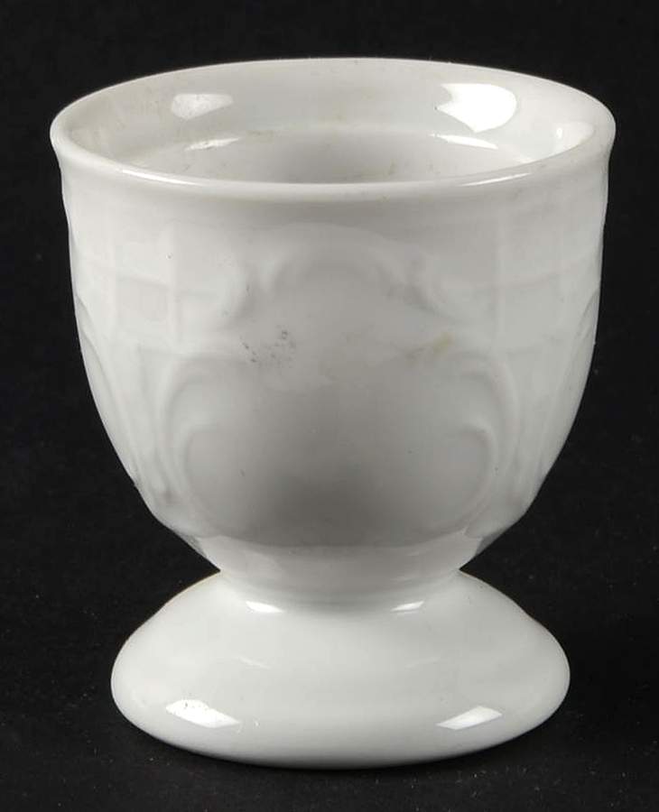 Mozart White Single Egg Cup by Bauscher Weiden-1