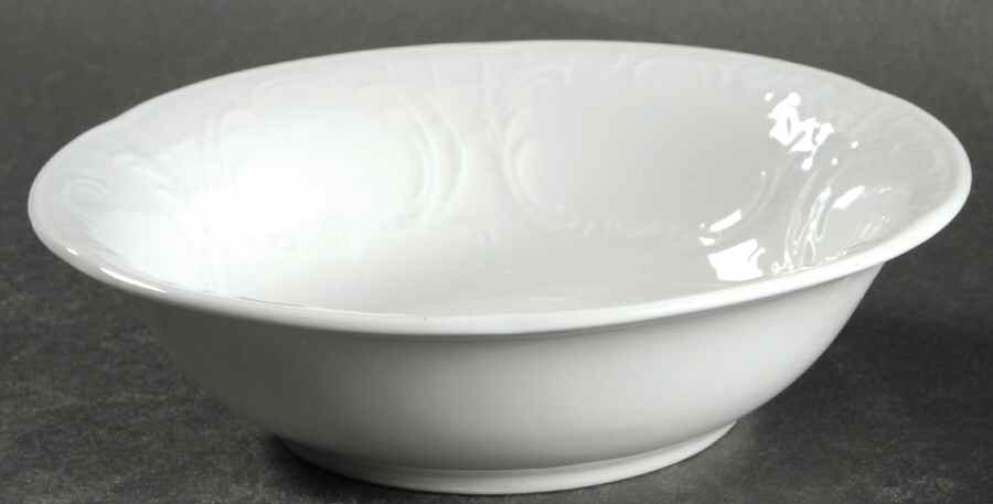 Mozart White Coupe Cereal Bowl by Bauscher Weiden-1