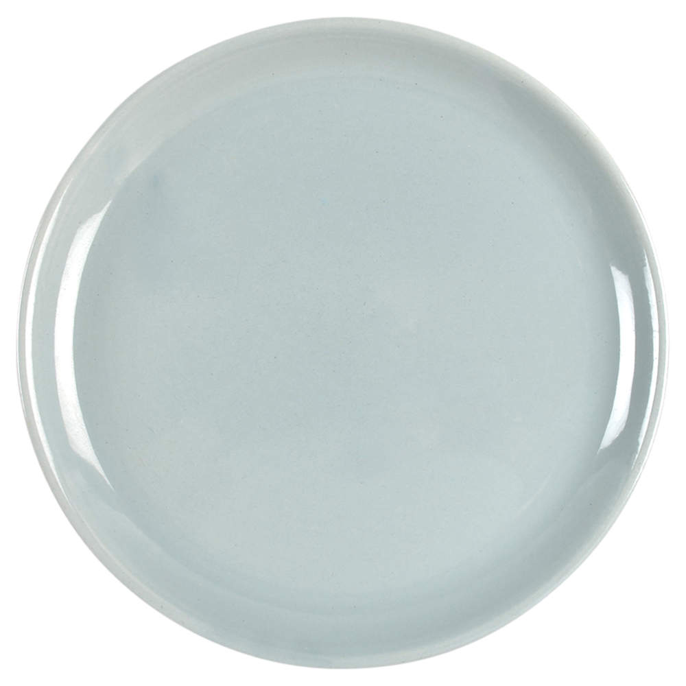 Al Fresco Misty Gray (Glossy) Dinner Plate by Brusche-1