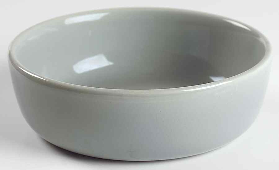 Al Fresco Misty Gray (Glossy) Coupe Cereal Bowl by Brusche-1