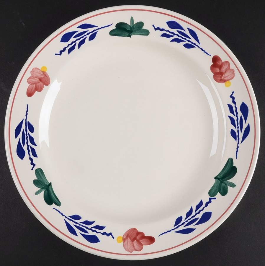 Boerenbont Dinner Plate by Boch-1