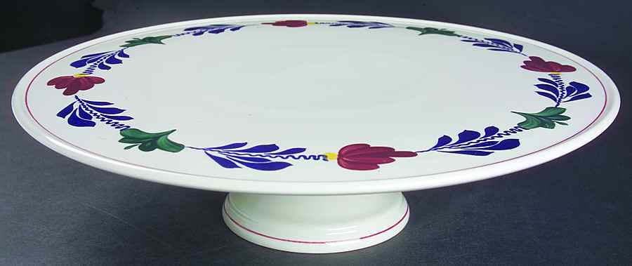 Boerenbont 13" Diameter Pedestal Cake Stand by Boch-1