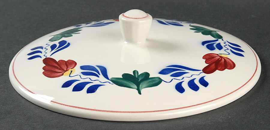 Boerenbont Lid for Round Vegetable by Boch-1