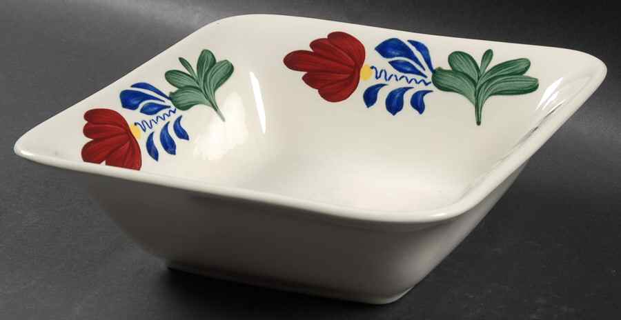 Boerenbont 8" Square Vegetable Bowl by Boch-1