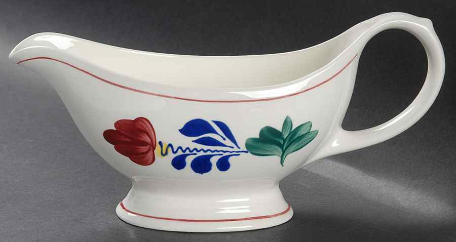 Boerenbont Gravy Boat by Boch-1
