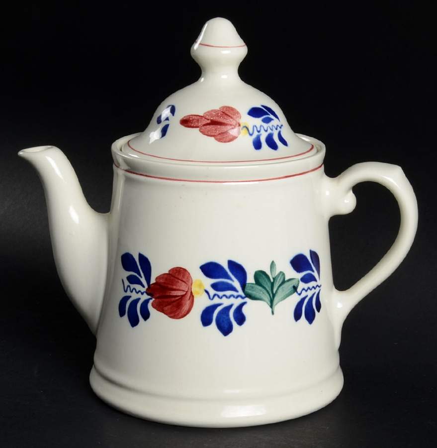 Boerenbont Teapot & Lid by Boch-1