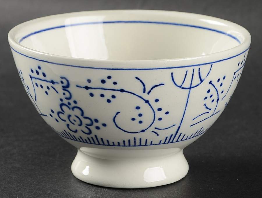 Copenhague Footed No Handles Cream Soup Bowl by Boch-1