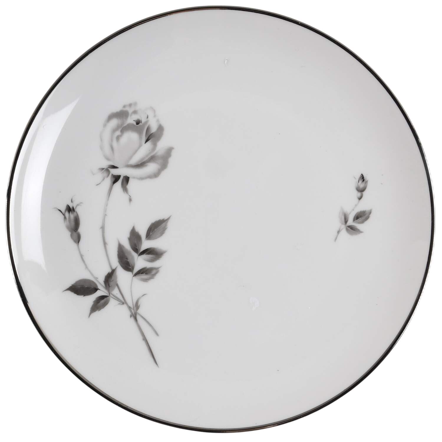 Midnight Rose Salad Plate by Bavarian Crest-1
