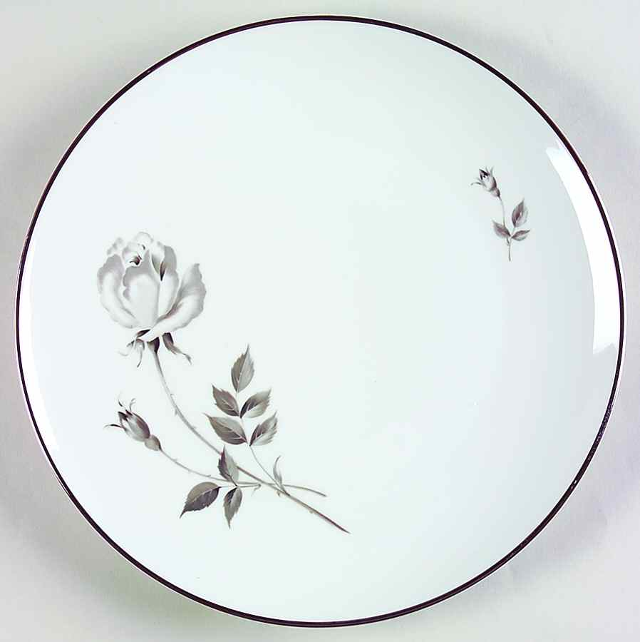 Midnight Rose Dinner Plate by Bavarian Crest-1