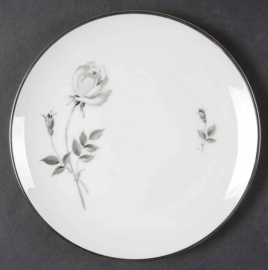 Midnight Rose Bread & Butter Plate by Bavarian Crest-1
