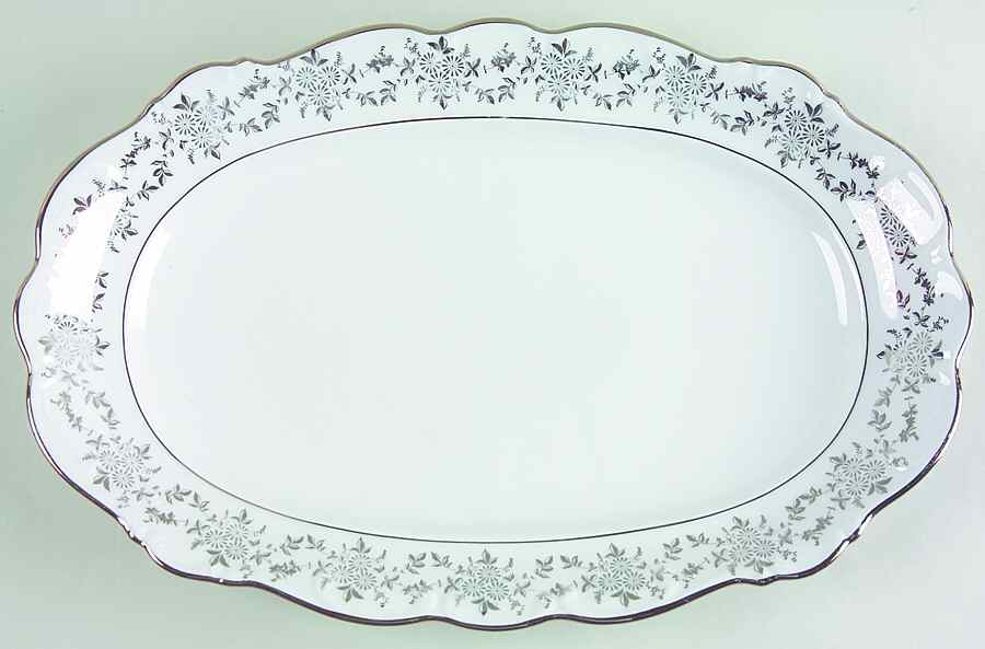 Romance 14" Oval Serving Platter by Bavarian Crest-1