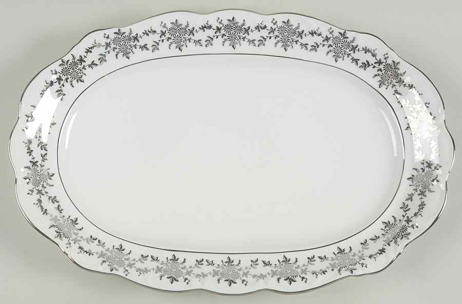 Romance 15" Oval Serving Platter by Bavarian Crest-1