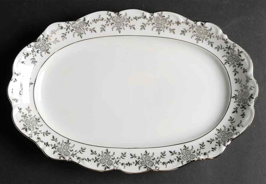 Romance 12" Oval Serving Platter by Bavarian Crest-1