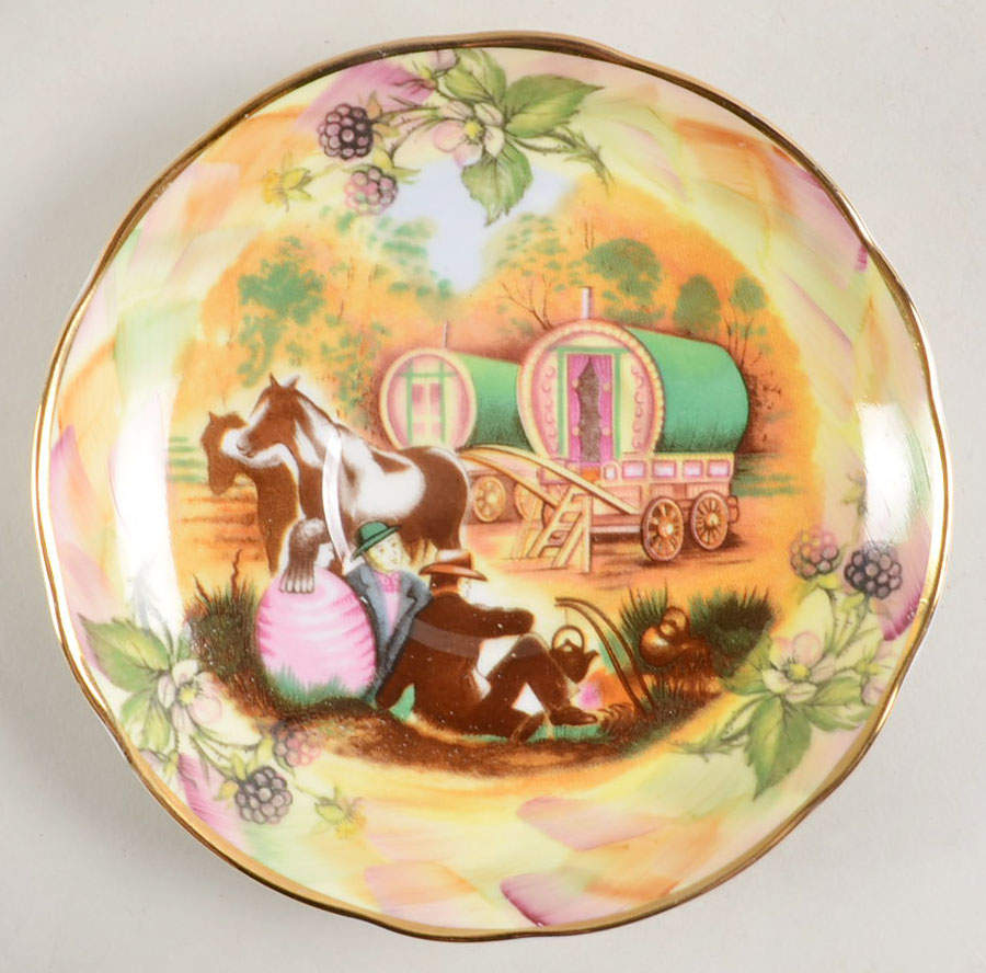 Atchin Tan Saucer for Oversized Cup by Baron China Staffs-1